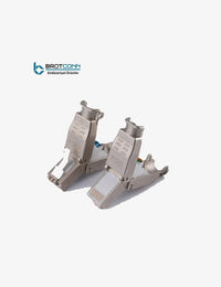 BRT-EE18RJ8M Metal Gövde 8-Pin Endüstriyel RJ45 Soket