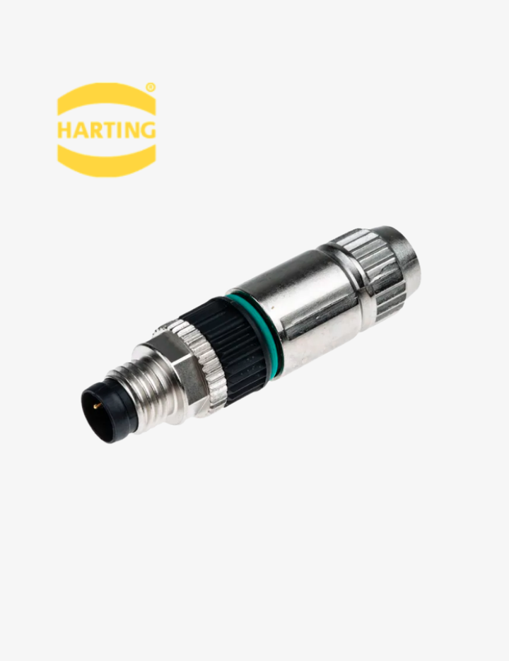 Harting Harax M8-S male 3-pole 21021511305