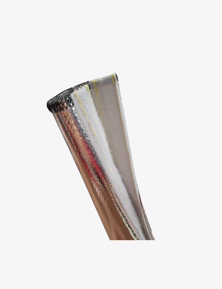 BF-AL-V... Alüminize Cırtlı Kablo Kılıfı 1m