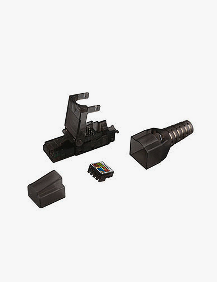 BRT-EE17RJ8P Plastik Gövde 8-Pin Endüstriyel RJ45 Soket