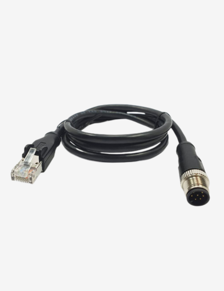 M1208MS/RJ45-SHCxxx M12 8-Pin RJ45 Endüstriyel Ethernet Kablosu